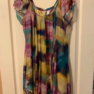 Floral baby doll dress